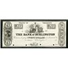 Image 2 : Bank of Burlington ca.1830's Obsolete Proof.