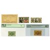 Image 1 : United States Fractional Currency, 1862-1874, Trio of Notes