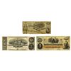 Image 1 : Confederate States of America, 1862, Trio of Issued Notes