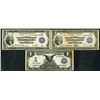 Image 1 : National Currency & Silver Certificate Trio, 1899-1918