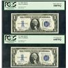 Image 1 : Silver Certificate, Series 1934, Issued Note Pair