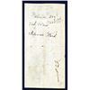 Image 2 : Spinner Autograph on 1853 Mohawk Valley Bank Certificate of Deposit.