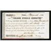 Image 1 : Tuolumne Hydraulic Association 1853 "Payable in Water" Scrip Note.