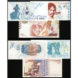 Goznak Advertising Banknotes (3 Different).