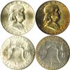 Image 2 : United States: Denver Mint, Pair of Silver Halves with Full Bell Lines,