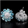 Image 2 : Natural Swiss Topaz Earrings
