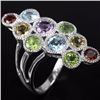 Image 1 : Natural Multi Gemstone Ring