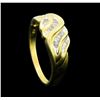 Image 4 : 0.25 ctw Diamond Ring - 10KT Yellow Gold