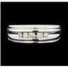 Image 2 : 0.30 ctw Diamond Ring - 14KT White Gold