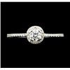 Image 2 : 0.50 ctw Diamond Ring - 14KT White Gold