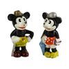 The Two Pals Mickey and Minnie Japan Bisque Vintage Figurines