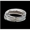Image 2 : 0.65 ctw Diamond Ring - 14KT White Gold