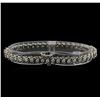 Image 2 : 14KT White Gold 2.46 ctw Diamond Tennis Bracelet