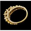 Image 3 : 1.22 ctw Diamond Ring - 18KT Yellow Gold