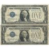 Image 1 : 1928 $1 Silver Certificate Currency Lot of 2