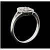 Image 5 : 0.30 ctw Diamond Ring - 14KT White Gold