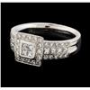 1.00 ctw Diamond Ring - 14KT White Gold