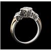 Image 6 : 0.40 ctw Diamond Ring - 14KT Yellow and White Gold
