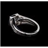 Image 3 : 1.28 ctw Diamond Ring - 14KT White Gold