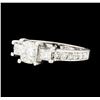 Image 1 : 1.51 ctw Diamond Ring - 14KT White Gold