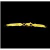 Image 3 : Linkless Braided Bracelet - 14KT Yellow Gold