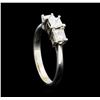 Image 4 : 1.00 ctw Diamond Ring - 14KT White Gold