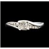 Image 2 : 0.20 ctw Diamond Ring - 10KT White Gold