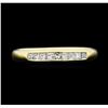 Image 2 : 0.20 ctw Diamond Band - 14KT Yellow Gold