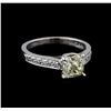1.77 ctw Diamond Ring - 14KT White Gold