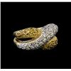 Image 1 : 1.58 ctw Diamond Ring - 14KT Yellow Gold