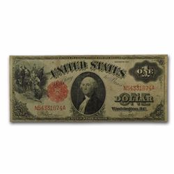 1917 $1.00 Red Seal Legal Tender Fine
