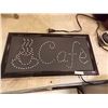 Image 1 : NEW LED CAFÉ SIGN