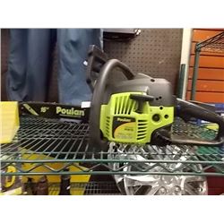 POULAN 16" CHAIN SAW - GAS - WORKING
