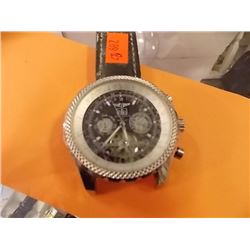 WATCH - "BREITLING FOR BENTLEY" - SPECIAL EDITION 1982, STRAP NOT COMPLETE - SCRATCHS - as-is not au