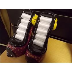 NEW CERAMIC SANDLE RING HOLDER - HOLDS 5 RINGS 2 PER LOT