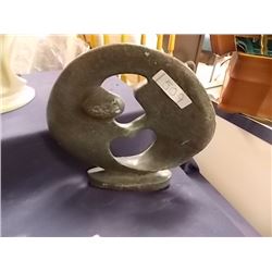 CARVED STONE STATUES