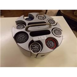 ORANGE COUNTRY CHOPPER POKER CHIPS