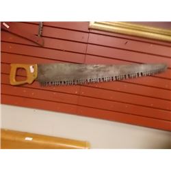 VINTAGE 45" CROSS CUT SAW