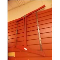 VINTAGE WOOD FRAMED SAW - "HAPPY MEDIUM"