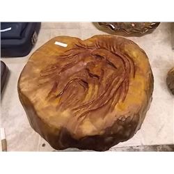 BIRD'S EYE MAPLEUNIQUE HAND CRAFTED CHAIN SAW CARVING - BIRD'S EYE MAPLE - TREE SPIRIT 19"x19"