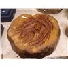 Image 1 : BIRD'S EYE MAPLEUNIQUE HAND CRAFTED CHAIN SAW CARVING - BIRD'S EYE MAPLE - TREE SPIRIT 19"x19"