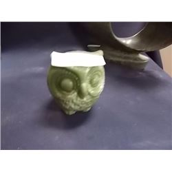 HAND CRAFTED JADE OWL