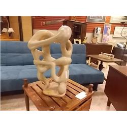 CARVED STONE STATUES