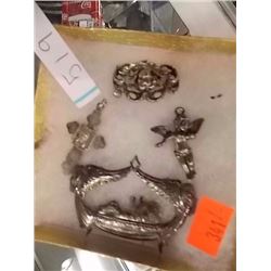 RELIGIOUS PENDANTS - SILVER - 4 TTL