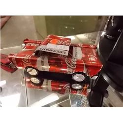 HAND CRAFTED COCA COLA TIN CAN CAR