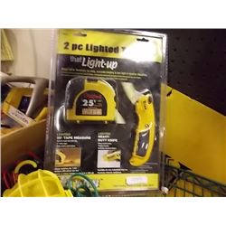 NEW LIGHTED TOOL SET - 2PC