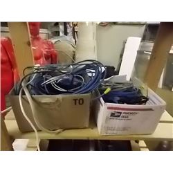 BOX OF INTERNET CABLES - 2 TTL