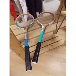 RETRO TENNIS RAQUETS