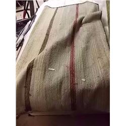 AREA CARPET - CONTEMPORARY STRIPED DESIGN - APPROX. 5 X 7'