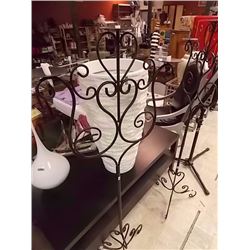 NEW WROUGHT CANDLE HOLDER - 53" TALL